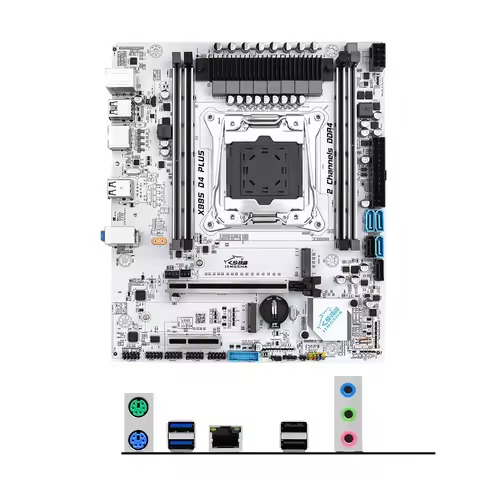 X99 D4 Plus Motherboard gaming Set with E5 2697 V3 CPU + 2*8GB PC RAM Combo placa mae DDR4 xeon X99 