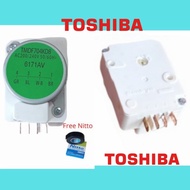 ready timer defrost kulkas 2 pintu Toshiba original