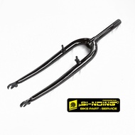 Federal Communter Bike Rigid Fork 26 Inch Thread Cantilver V Brake Black Chrome Platinum