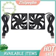 80mm 5V USB Fan 80mm 8cm 8015 Brushless DC Cooling Fan PC Computer Router Case Fan Cooler 2Pcs