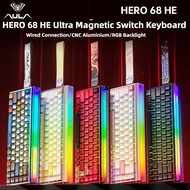 AULA Hero68 HE Ultra CNC Aluminum Magnetic Switch Keyboard High Performance Rapid Trigger FPS