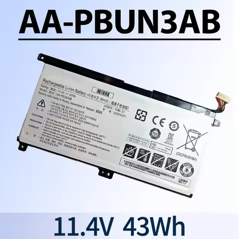 AA-PBUN3AB AA-PBUN3QB Laptop Battery for Samsung 5 NP550XTA-K0 NP550XTA-K01US NP530E5M NP740U NP740U