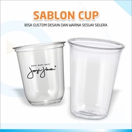 Custom GLASS CUP SCREEN PRINTING / CUSTOM PLASTIC GLASS CUP SCREEN PRINTING / CUSTOM SCREEN PRINTING