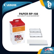 Canon RP-108 RP108 RP 108 Color Ink & 4R Paper Set For Selphy printer CP910 CP1200 CP1300 CP1500