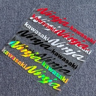 Reflective Motorcycle Emblem Badge Decal Tank Wheel Ninja 250 300 600 Sticker For Ninja 250R 300R ZX