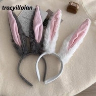 TRACEILLOIAN Girls Hairband, Cosplay Bunny Girl Photo Prop Rabbit Ears Headbands, Sweet Sang Trọng D