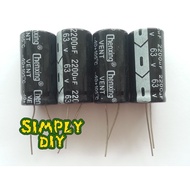 1pcs 63V 220-uF 2200-uF Aluminum Electrolytic Capacitor