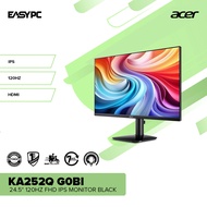 EasyPC | ACER KA252Q G0BI 24.5" 120Hz FHD IPS Monitor Black