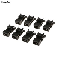 prasku 8pcs USCAR EV6 & EV14 Female to EV1 Male Fuel Injector Connectors Adapters