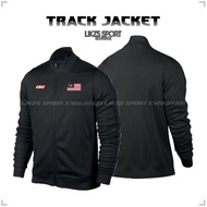 LIKZS X Malaysia Track Top Jacket Msia Flag LSE-DX1 National Team Training Sweater Football Futsal P