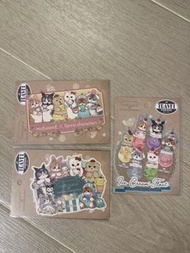 Mofusand &amp; Sanrio Travel sticker (日本直送）行李箱貼紙