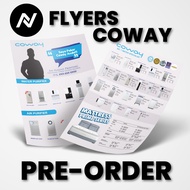 FLYERS / LEMBARAN COWAY WOW  KHAS BUAT PROMOTER COWAY