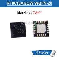 5pcs RT8816AGQW RT8816A QFN Marking 7J  7J= WQFN-20 3x3 SMD PWM Controller Chip IC new original