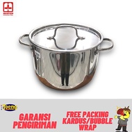 STAINLESS POT / STOCK POT 8 QT SS MASPION COOKING POT/