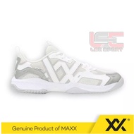 MAXX MACX SHOES (White-Grey) + Free Maxx Socks
