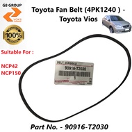 Toyota Fan Belt ( 4PK1240 ) - Toyota Vios ( 90916-T2030 )