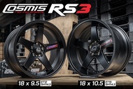 ล้อแม็กซ์ Cosmis Rs3 ขอบ 18 ห้ารู สวย สปอร์ต ทนทานรับประกัน 6 ปี ราคาต่อสี่วง ลดอีก 2000