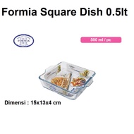 Formia Square Heat Resistant Glass Pan 500 ML FR881CL05 Glass Pan