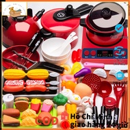 Cooking The Entire Kitchen Toy For Kids Girls Reality Simulates Small Kitchen Appliances