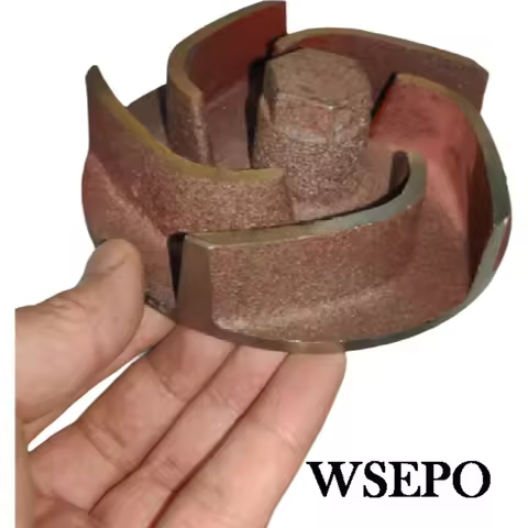 M18 Thread Iron Impeller Fits 2 Inch And 3 Inch Aluminum Clear Water Pump Powered by GX160 GX200 168