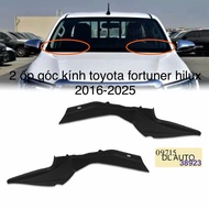 2 high-end windshield corner covers for toyota Fortuner hilux 2016-2025 with standard mounting 53867