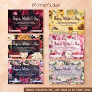 / CARD STICKER HAPPY MOTHER'S DAY GREETINGS DAY