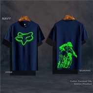FOX/ T-Shirt S-FOX T-Shirt Navy/ p14/ FOX/ T-Shirt FOX Racing/ T-Shirt Racing/ MTB T-Shirt Cycling T