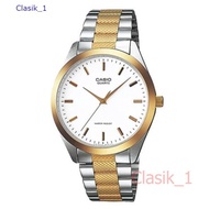 Original 100%!! CASIO MTP-1274SG-7ADF - Jam Tangan Pria - Silver/Gold