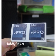 Intel i7 vpro premium glossy sticker for pc laptop laptop cover