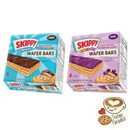 Skippy Creamy Peanut Butter & Chocolate Fudge Wafer Bars / Peanut Butter & Grape Jelly Coated Wafer 