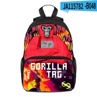 Túi Xách Học Sinh Mẫu Giáo Mới 3D Gorilla Tag in Họa Tiết Hoạt Hình Túi Đeo Vai Đôi Cho Bé Gái Túi H