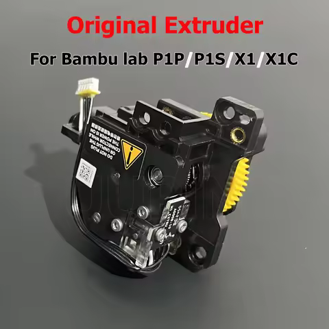 Original Hardened Steel Extruder Unit For Bambu lab P1/X1 Series Extruder For P1S P1P For Bambu lab 