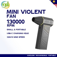 MINI VIOLENT FAN HJ-003 130000 RPM TURBO JET FAN VIOLET JET FAN BRUSHLESS MOTOR