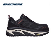 Skechers Men Work Arch Fit Road Walker Raylan Work Shoes - 200154-BLK APMA