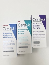 2件包順豐🔥CeraVe 適樂膚 A 醇視黃醇精華 30ml|抗衰老皺紋 Skin Renewing Retinol Serum |撫平毛孔Resurfacing Retinol Serum ｜Hyd