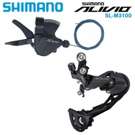 Shimano Alivio M3100 Shifter Lever Rear Derailleur SGS 2s 3s 9s Mini Groupset For MTB Bicycle Mounta