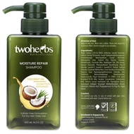 Two Herbs Hair Shampoo | Moisture Repair Shampoo | Syampu Pembaikan Lembapan | 保湿修护洗发水 (420ml)