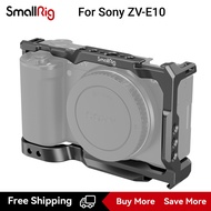 SmallRig ZV E10 Cage พร้อมแผ่น QUICK RELEASE ในตัวสำหรับ ARCA-Swiss และรองเท้าเย็นสำหรับ Sony ZV-E10 3531