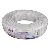 BCC สายไฟฟ้า ชนิด VAF ขนาด 2x2.5 ตร.มม.(100 ม.)BCC Cable Wire
