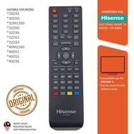 **Original** Hisense Flat Penal LED Tv Remote Control (EN-83801)