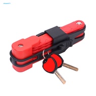  Folding Anti-theft Bicycle Chain Lock Mountain Bike Motorcycle Accessories