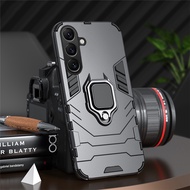 Phone case For Samsung Galaxy S25 / S25 Plus / S25 Ultra Back cover Shockproof Armor Bumper Stand wi