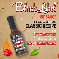 El Yucateco Black Label Reserve Chile Habanero Hot Sauce Sambal Sauce