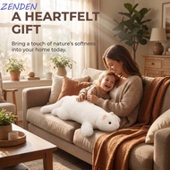 ZENDEN​ Plush Ferret Stuffed Toy, Soft Fluffy Realistic Design Ferret Plush Toy, Lovely Doll Lifelik