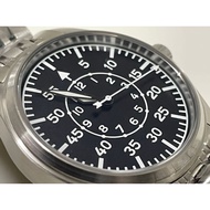 40MM Sapphire Crystal Pilot Field Military Watch l 316L Stainless Steel l Seiko VH31 Quartz Movement