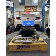 Invidia exhaust set for Toyota GR86.