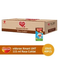 Vidoran Xmart Chocolate UHT Liquid Milk (115 ML)_1 Box Of 40pcs