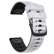 Zenia 26มม. 22มม. Quick Release fit สายนาฬิกาซิลิโคนสำหรับ Garmin Fenix 8 E 7X 7 6X 6 Pro 51mm Sapph