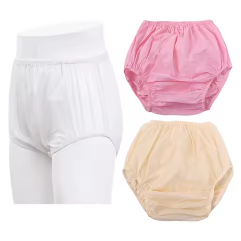 Incontinence Shorts Underwear for Elderly Reusable Adult Diaper Cover ABDL Diaper Men And Women Wash