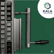 Coiled Cable Rod Bar Mechanical Keyboard Aviator Cable Straightening Stick/